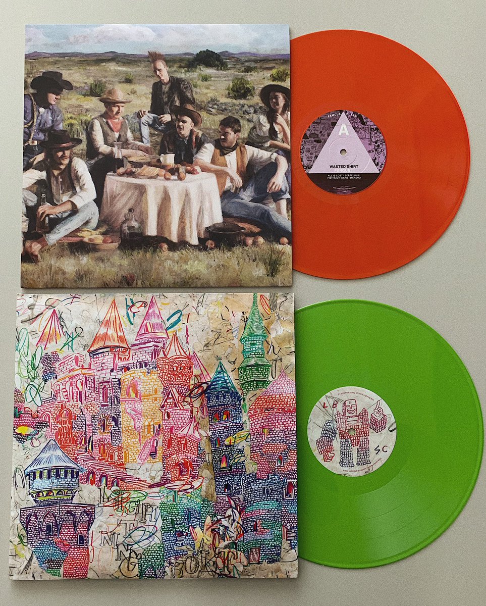 dannywalkerrr's tweet photo. Some Lockdown indulgences. #damagedbug #tysegall #lightningbolt #ohsees #osees #fatwhitefamily #thestooges #iggypop #lovelyeggs https://t.co/NFqPUguXTB