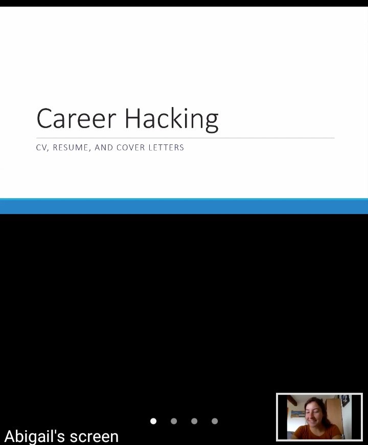 africwomeningis's tweet image. @AbigailHudak during the just ended #CVdevelopment class engaged @africwomeningis on #CareerHacking and brought to light the things to include when writing your CV.
Thanks Abigail for the tips 🤜
#curriculumvitae
#seminar
#AWiGIS