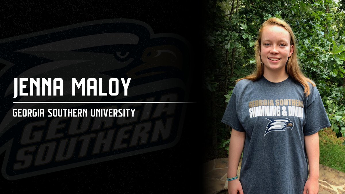 SwimYOTA's tweet photo. Congratulations to Jenna Maloy on her commitment to swim &amp; study at Georgia Southern University! Your senior year is off to a great start! We're excited to watch you continue your swimming career at an incredible university next year! #POP https://t.co/5oVXYBiXo4
