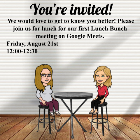 MrsBlossLSC's tweet photo. @LSC_MsLyle and I had our first lunch hangout with our students today. It was so much fun being able to connect with our students outside of the typical "classroom." #LSCLifeLeader https://t.co/RsrWfeSom9