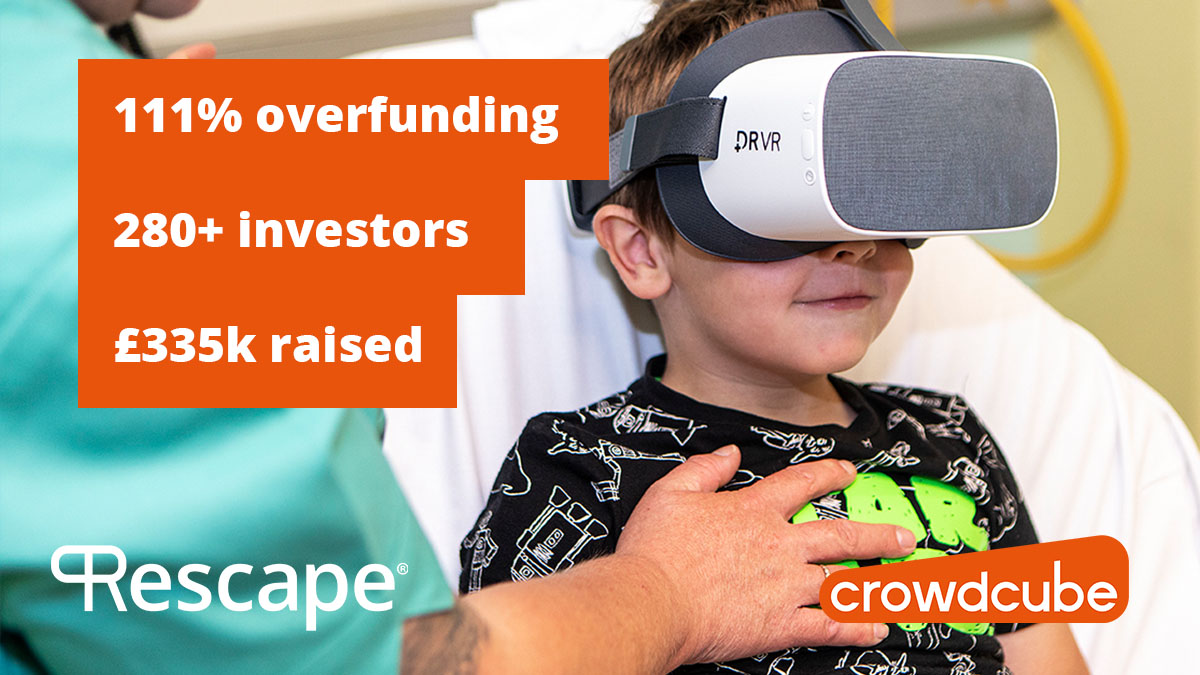 VR is changing healthcare. C19 will speed this adoption.Rescape can make hospitals better, reduce reliance on drugs, get patients to leave healthier and quicker - delivering cost savings.Imagine a world where every patient has access to VR @Crowdcube  https://crowdcube.com/rescape/pitches/lm4jRq?utm_source=twitter&utm_medium=social&utm_campaign=Rescape:twitter_campaign&utm_term=campaign_referral_link