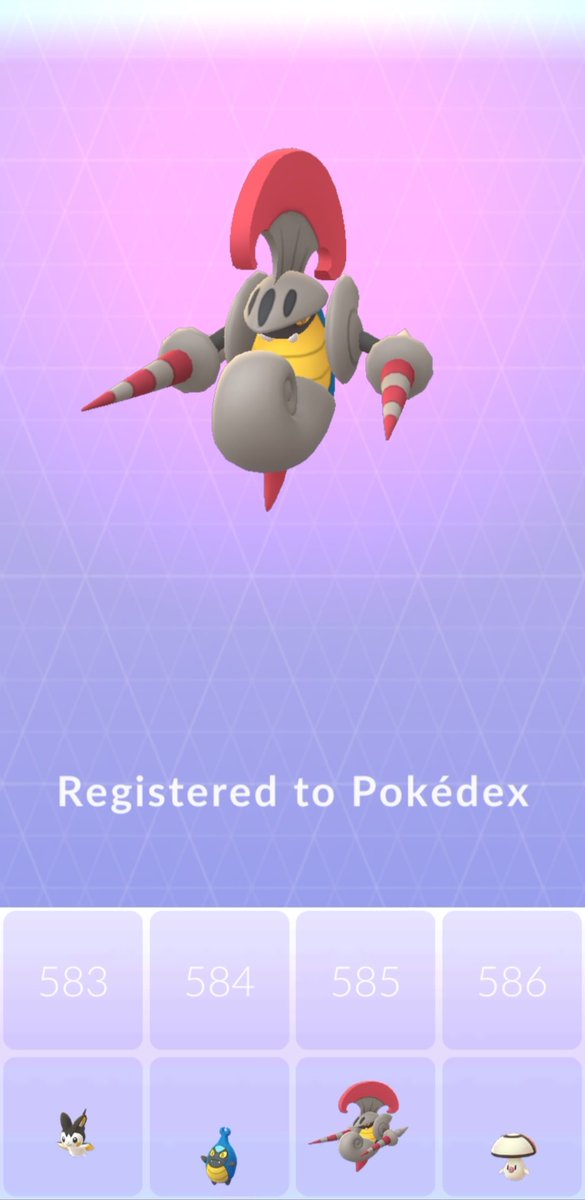 PogoMatt1's tweet photo. Some cool evolutions and dex entries to round off #UnovaWeek...🙌

#PokemonGo #Pokemon #Gigalith #Whimsicott #Escavalier https://t.co/DtJhy6GDnD