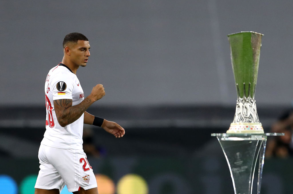 WhoScored's tweet image. Diego Carlos has conceded a penalty for the third Europa League game running, and been booked for the fourth game running