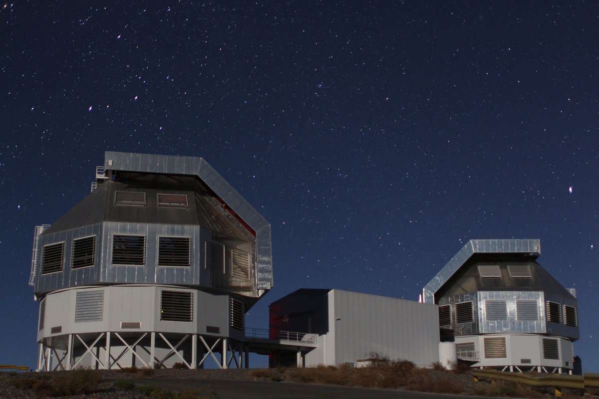 11/ Las Campanas is home to many other telescopes, including the impressive twin Magellan Telescopes, each one with a mirror 6.5 m wide. Jan Skowron