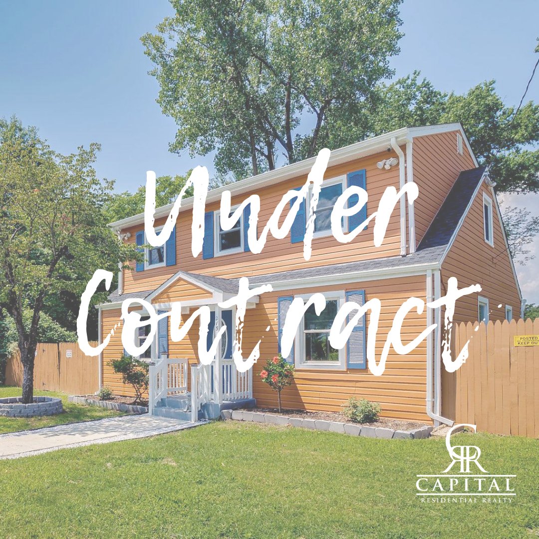 CapitalResRealT's tweet image. 💥UNDER CONTRACT💥 In two days with multiple offers! 
▶️ More details - &amp;gt; bit.ly/34pNBOH

#christine_therealtor #christinecanhelp #NewHome #Home #House #realtor #HomeBuyer #BuyingFirstHome #CapitalResidentialRealty  #HouseHunting  #ForSale #