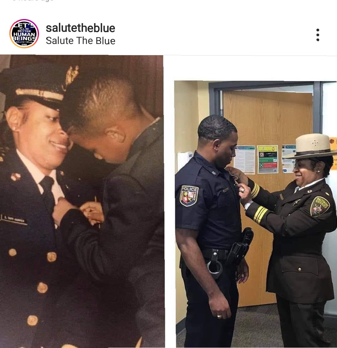 K_Law124's tweet photo. Don't know this mother and son but ran across this photo on my timeline and had to share 💯🚓💪🏾 https://t.co/llyFNAtXgk
