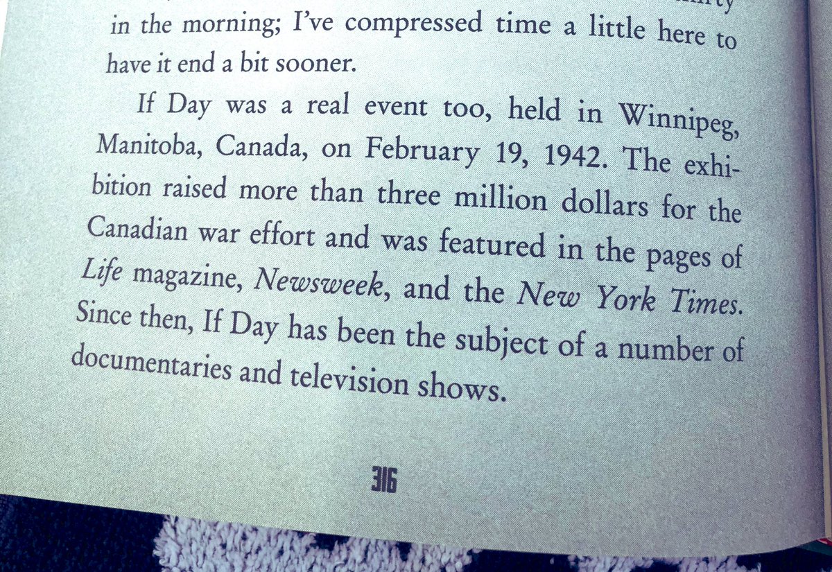 vittemily's tweet photo. Finished reading @AlanGratz Allies &amp; I’m ashamed to admit I had never heard of “If Day” in Winnipeg, a full on simulation of a Nazi invasion on Feb 19, 1942. This makes a strong argument for the importance of using simulation in social studies learning! https://t.co/mHRNbMQmVW