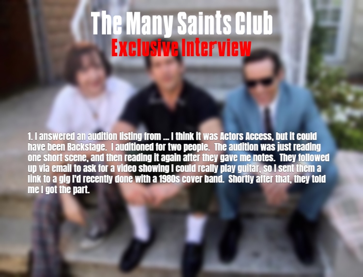 1. How did you get the role?