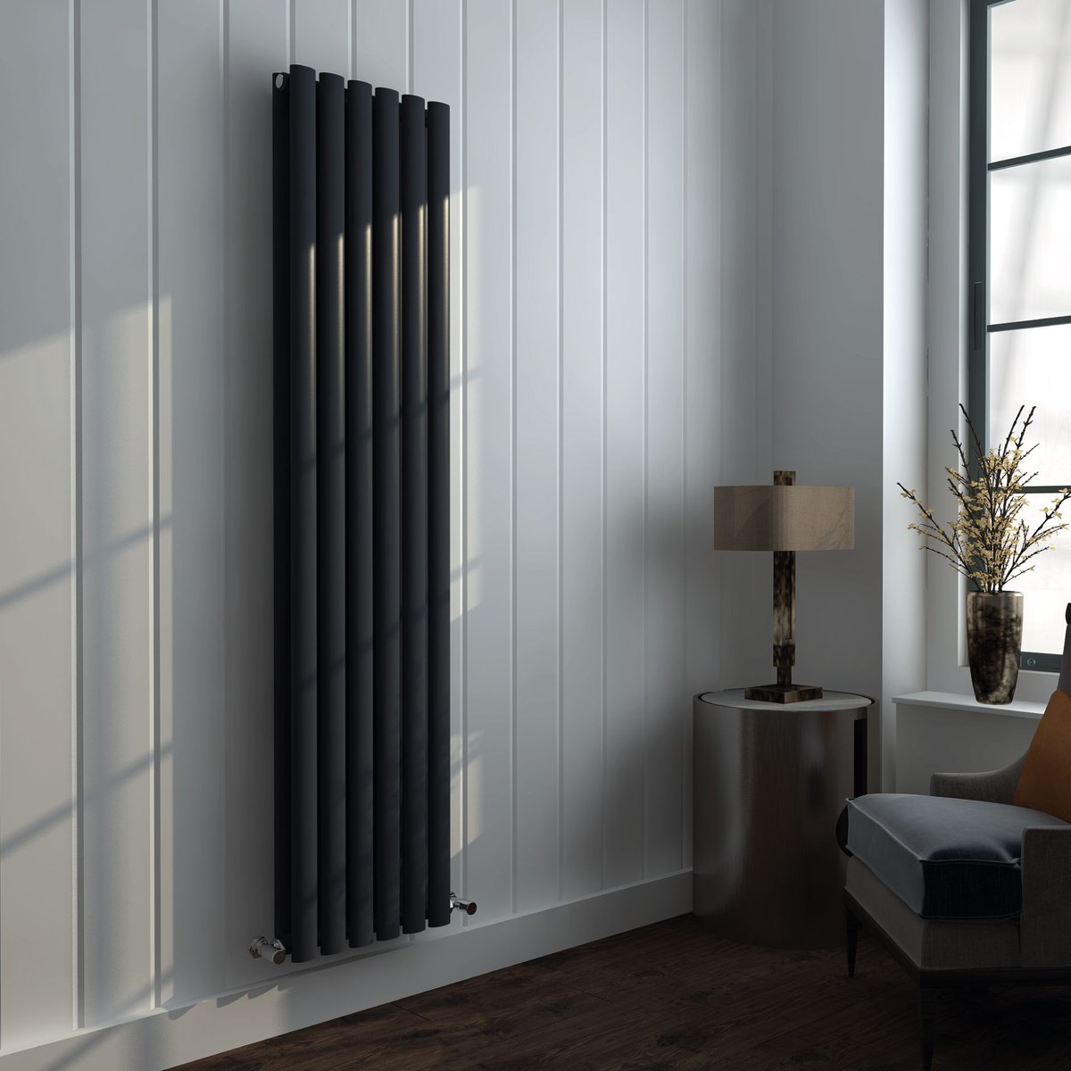 amsplumbers's tweet image. Anthracite or White?

The choice is yours when choosing between our brand new range of Ania &amp;amp; Milo vertical designer radiators.

Super stylish and excellent value, these radiators will transform any room.

Check out our full range of radiators on pages 200 - 213 of our bathroom.