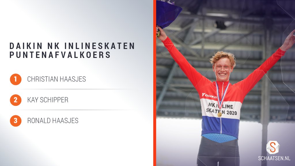 Christian Haasjes stunt met Nederlandse titel op puntenafvalkoers. 

#inlineskaten #skeeleren