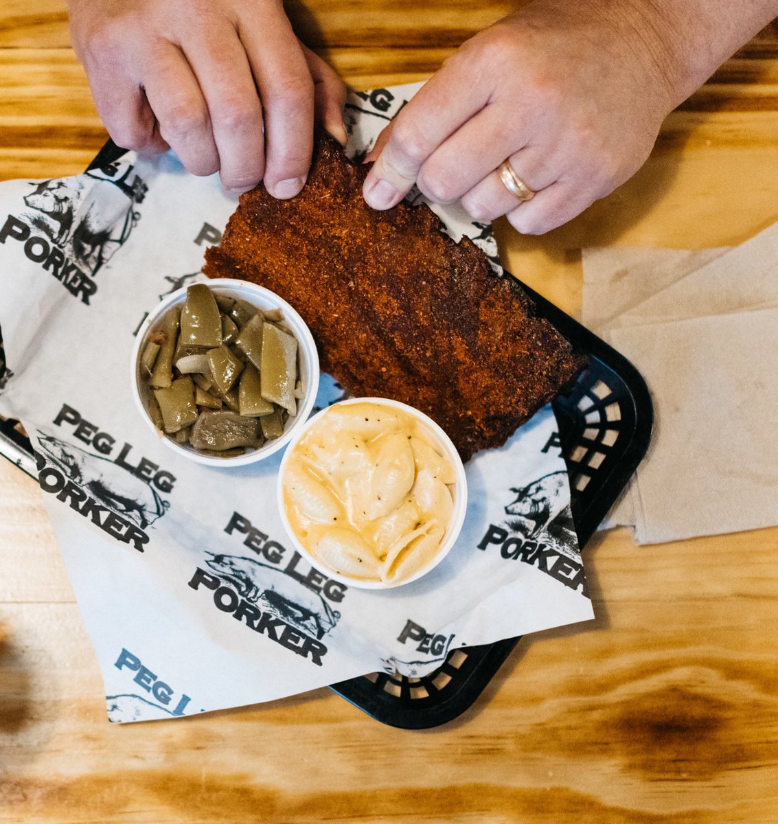 Just 4 more days!! On August 25th  <a href="/Kingsford/">Kingsford</a> is picking up your tab! Free half rack of ribs and a side of smoked green beans. And don’t forget, for $5 you can add an extra side and a drink! 

*Available only during business hours while supplies last. Limit one per customer.