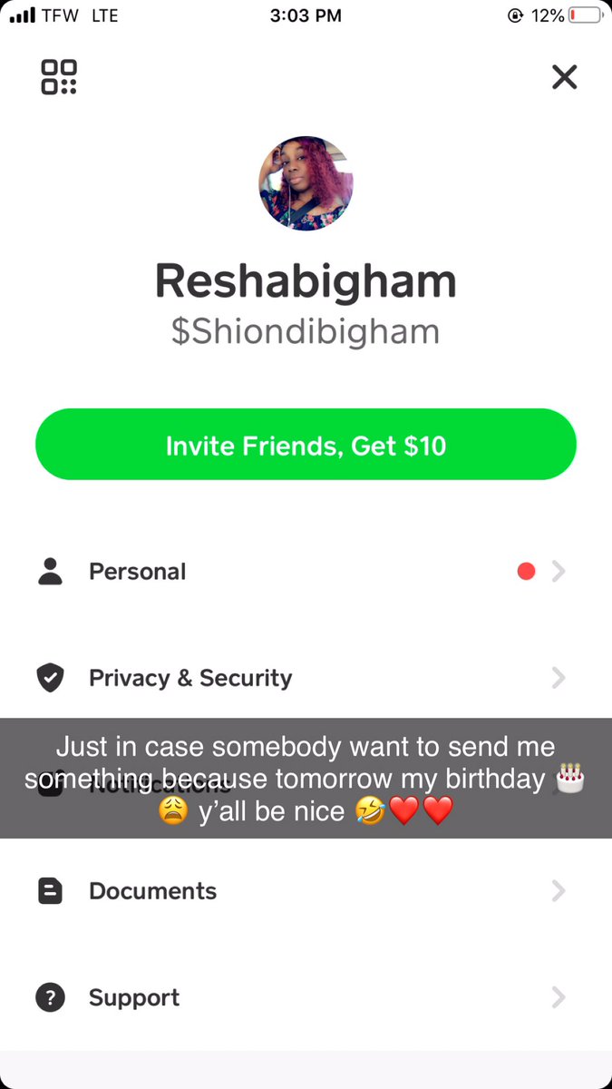 reshabigham's tweet image. Because my birthday