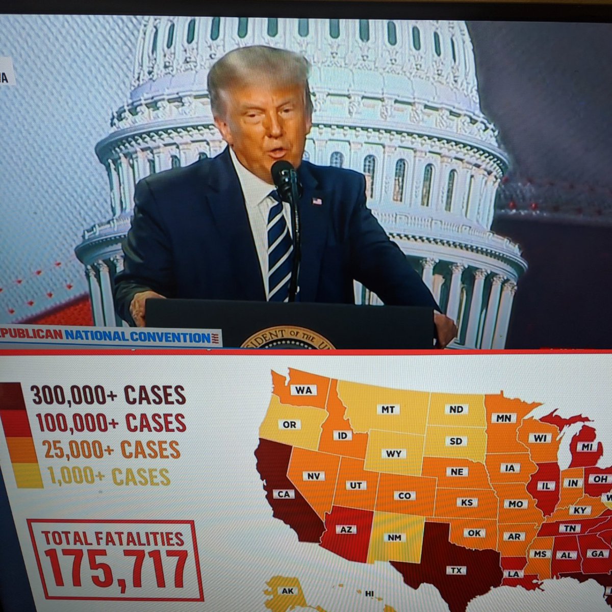 Looks like Trump face has 25,000+ cases.