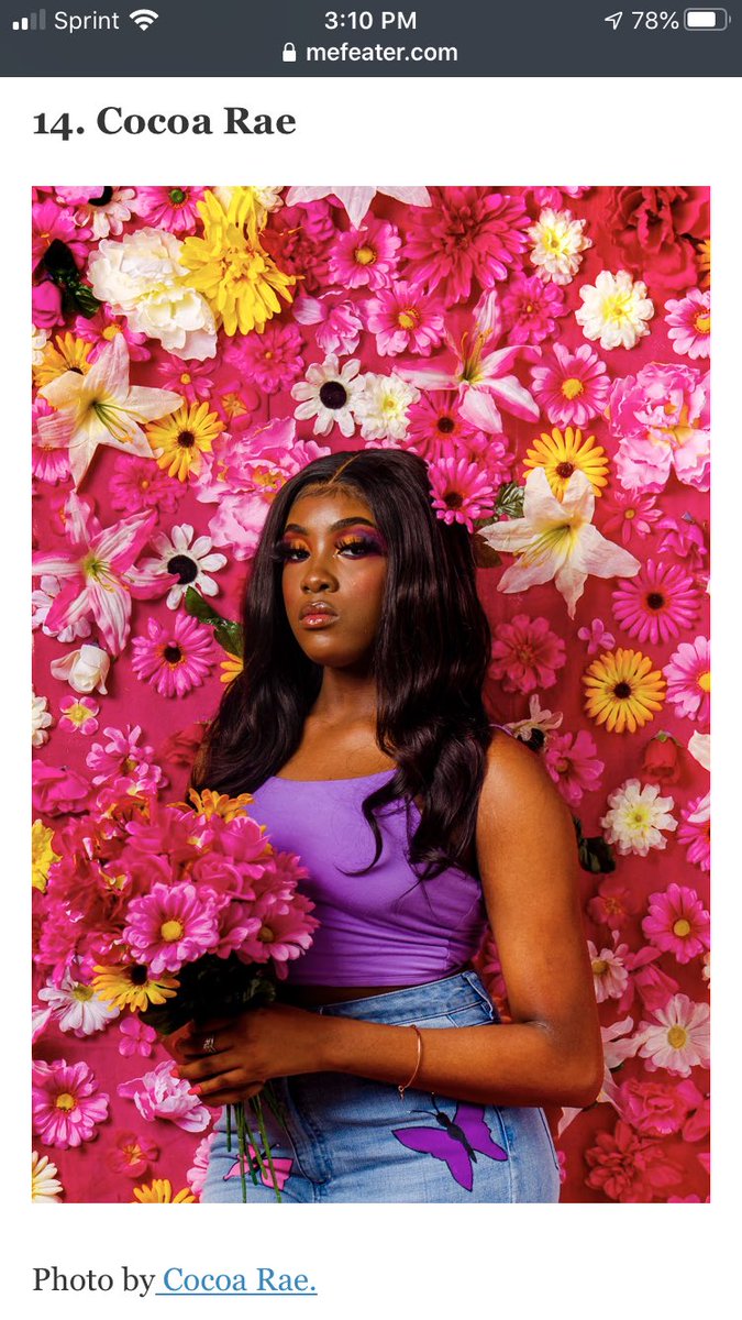 CRae_da's tweet photo. Words can’t express how I’m feeling right now! I’m so blessed to surrounded by beautiful black photographers! 🥺😩😭🙌🏿

Thank @pollyirungu @BlkWomenPhoto and @mefeater for this feature! 💜💜💜

Follow me: 
IG and Ello: bycocoarae 
FB: Cocoa Rae 
https://t.co/f5pFVlv93V https://t.co/7QwagqPs6W