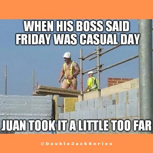 DblJkSeries's tweet photo. Lol 😂😂Happy Friday 🤪🙌🎉
.
.
Source: https://t.co/ktWpdCIfzy
.
#newcomedyseries #Constructionmemes #constructioncomedy https://t.co/uipqFDRmnQ