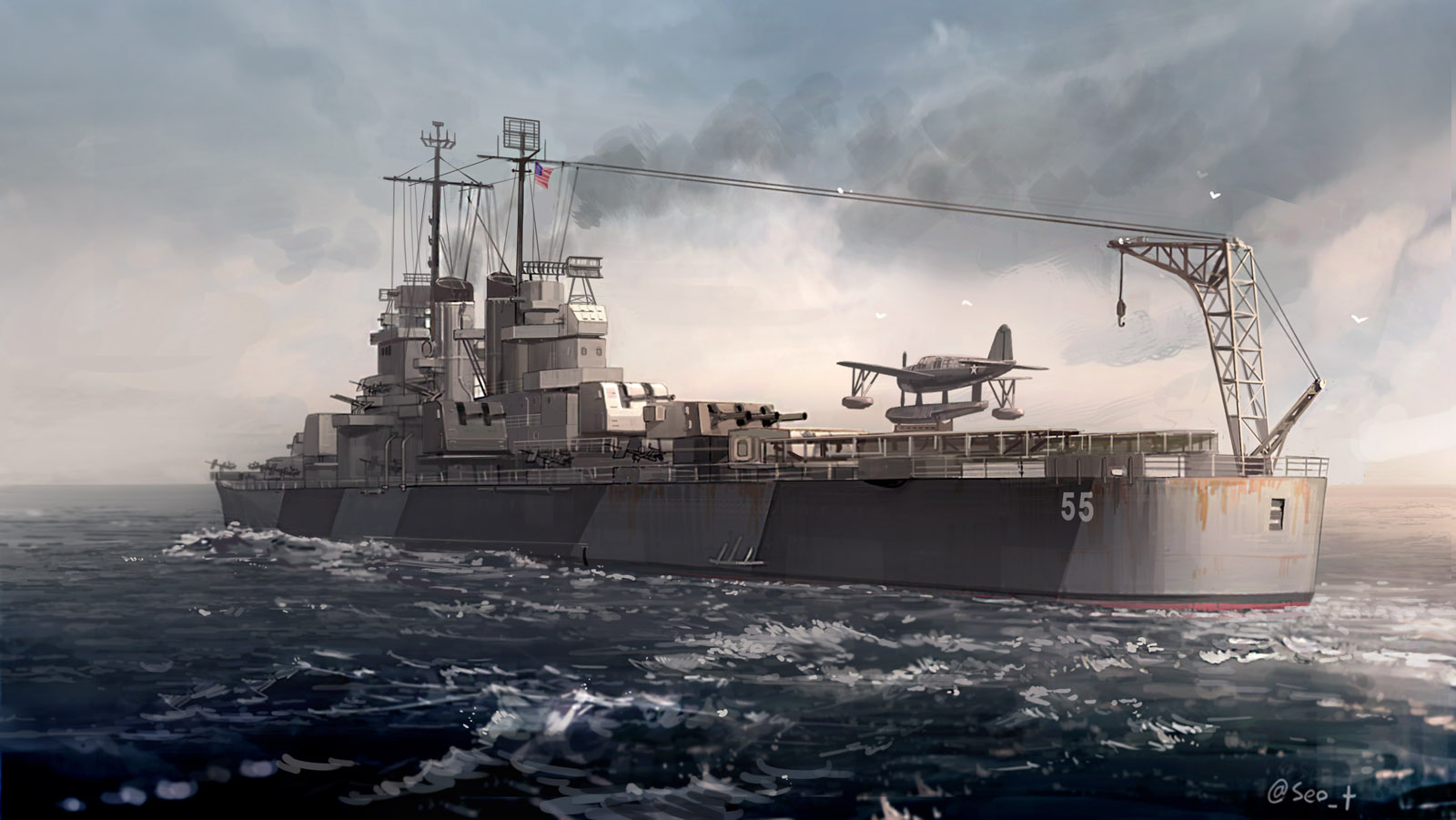 瀬尾 自分の軍艦イラストは海外艦率が高い 理由は察して T Co Ecy73ulkzi Twitter