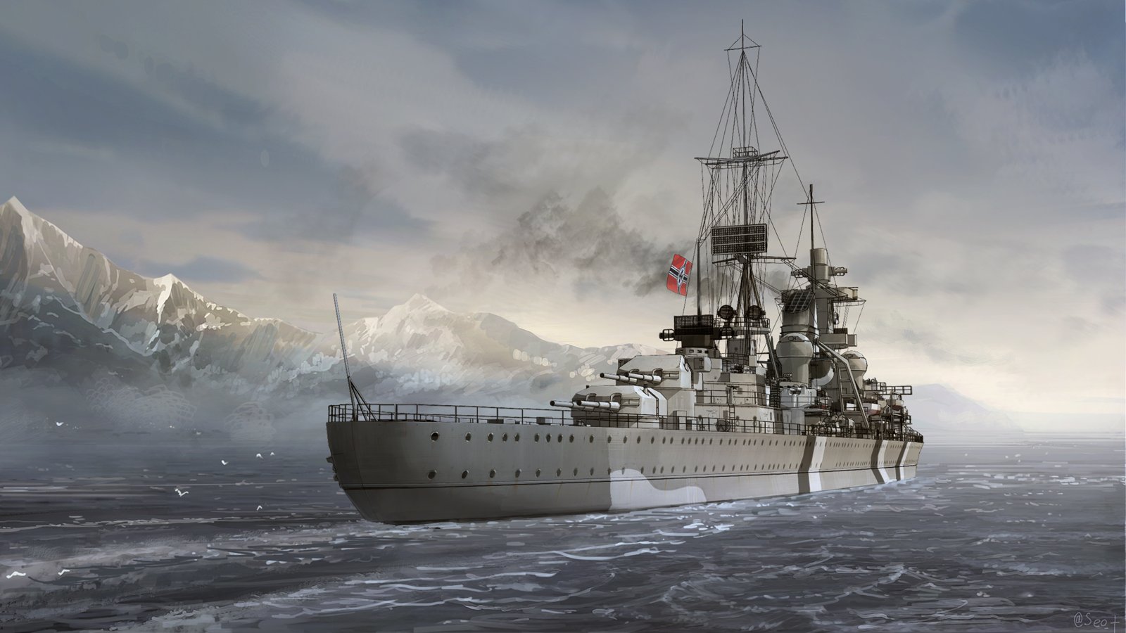 瀬尾 自分の軍艦イラストは海外艦率が高い 理由は察して T Co Ecy73ulkzi Twitter