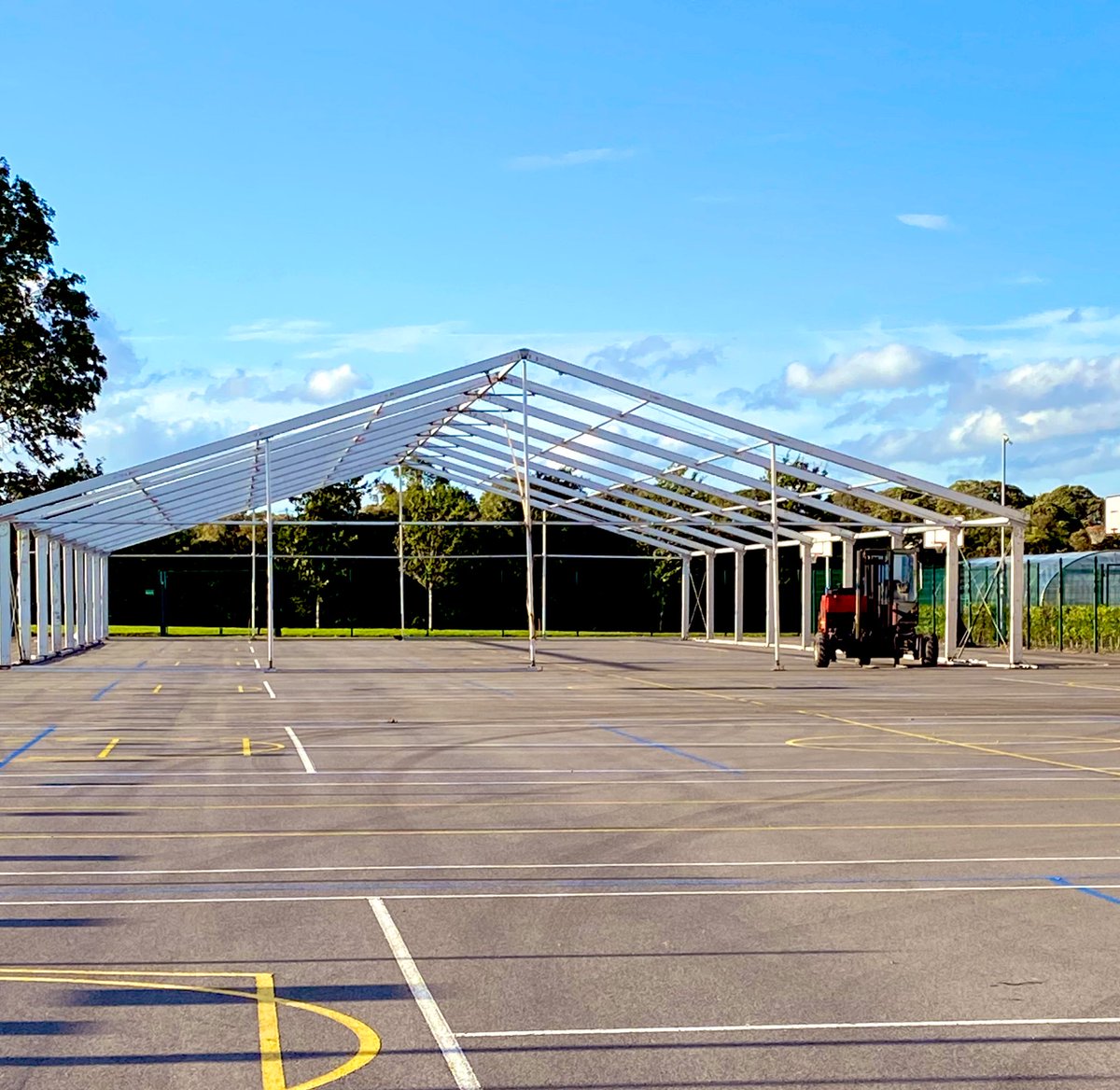 A top priority to our Covid Response plan at KTCS is to ensure our students have the opportunity for physical activities through PE to support their wellbeing. 👍#NewPEFacilities #InItTogether #LookingAfterOneAnother