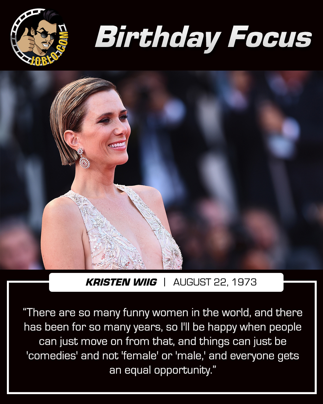 Happy 47th birthday to Kristen Wiig! 