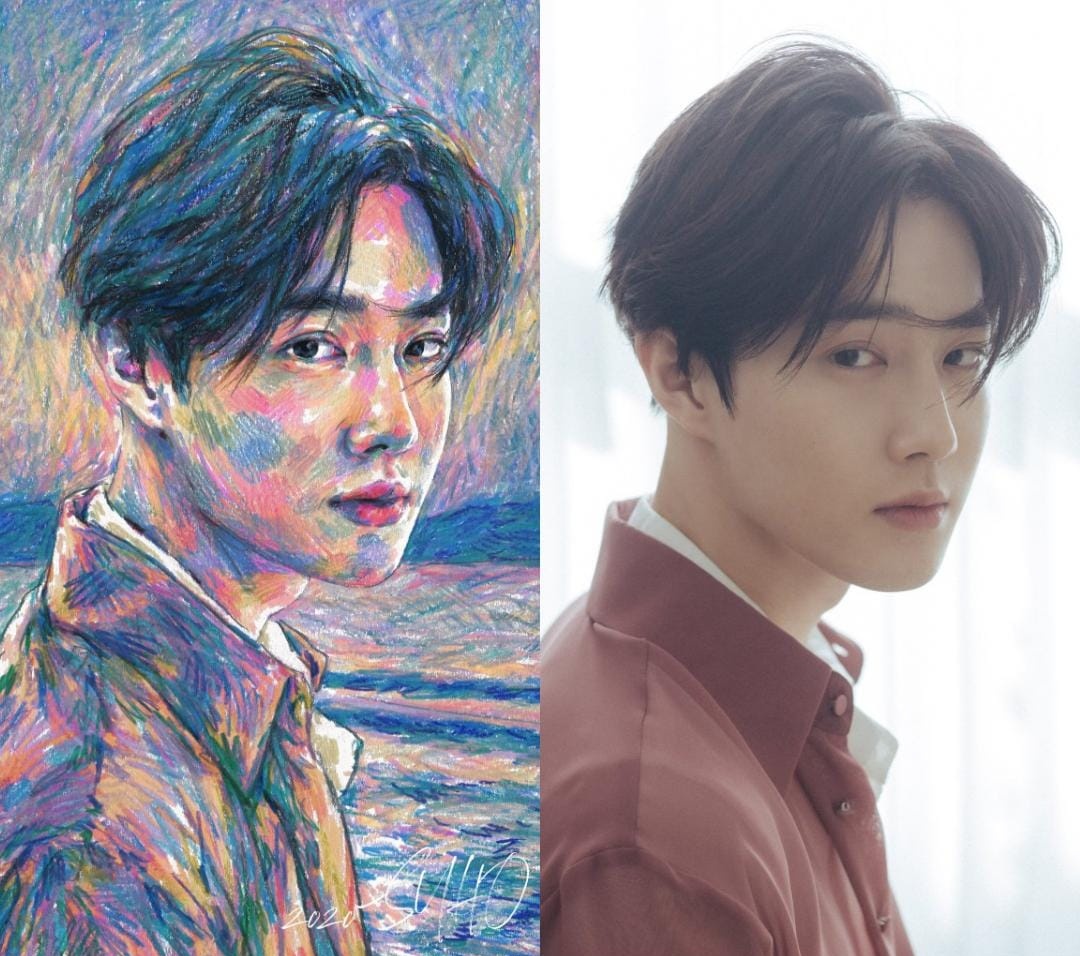 SUHOLOOK's tweet photo. self-portrait https://t.co/BsUNMKAgJ3