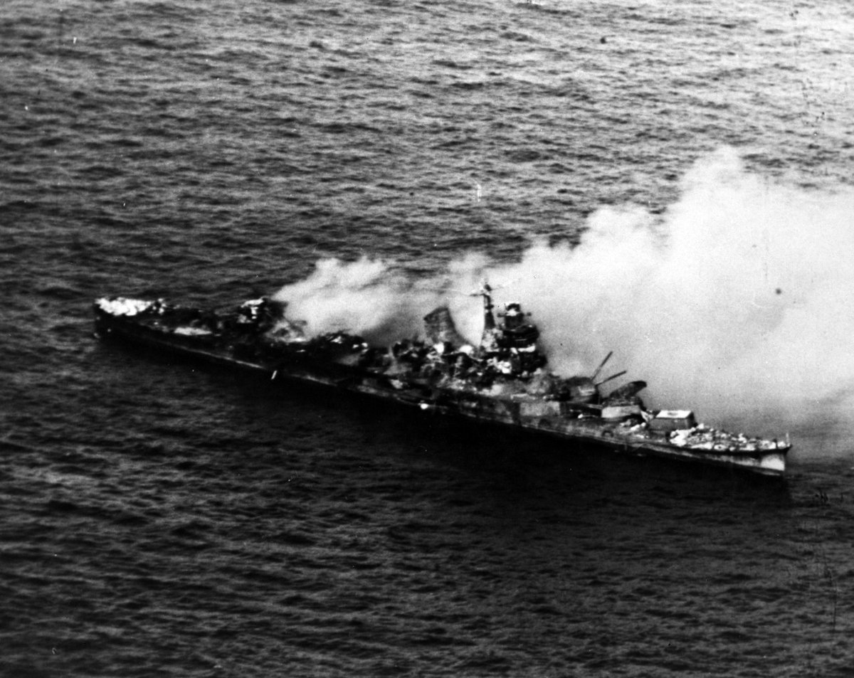 3 of 18The decisive victories by the  @USNavy in the Coral Sea and Midway reduced the Japanese fleet effectiveness enough to allow U.S. offensive amphibious operations in the Solomon Islands.  @USPacificFleet  @PacificMarines  #WWII7