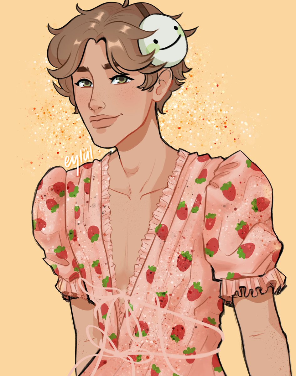 dream strawberry dress