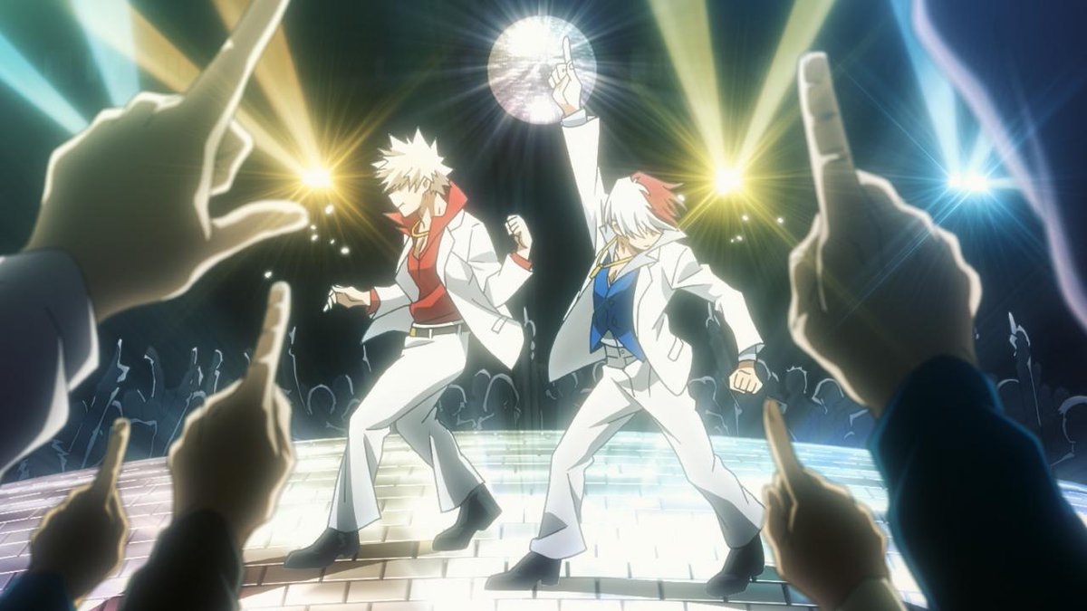 Funimation's tweet image. 🎵 Shining through the city with a little funk and soul, so I'ma light it up like dynamite 🎶