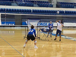 EaglesPCC's tweet photo. Weโre back! The volleyball and soccer teams just finished their first week of pre-season practices. โฝ ๐ Who's ready to watch your Eagles soar? ๐ฆ
๐ #PCCEagles #PCCProtecttheNest #LadyEaglesVolleyball #EaglesSoccer https://t.co/5KY2T3R9vH