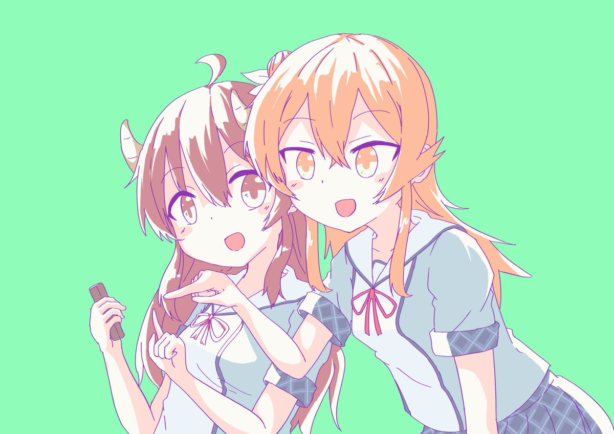 吉田優子 「「こっちのが可愛いと思うわ!」
#まちカドまぞく 」|sgのイラスト