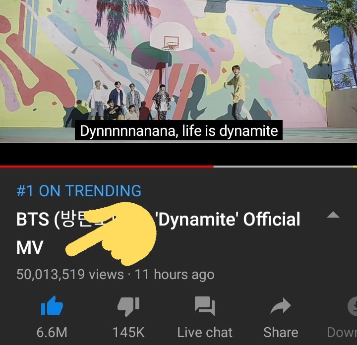 01Btsxarmy's tweet photo. ‼️ARMY, YT unfreezes the views and WE'RE BACK TO 50M views now!

👉 Remember to stream like normal user &amp; avoid bots behaviour! DONT PANIC! JUST ENJOY!!  @BTS_twt

(https://t.co/Rc5Jx2xCFP) https://t.co/bhpbJY7iMb