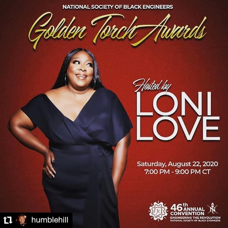 @PVAMUAlumni Electrical Engineering graduate @comiclonilove to host National Society of Black Engineers (@nsbe) Golden Torch Awards! @NSBEconvention #lonilove #itriedtochangesoyoudonthaveto #pvamu