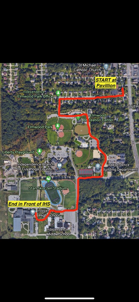 stucoatindy's tweet photo. Sunday Aug. 23, there will be a Top 5 Homecoming Parade! Pictured below is the route - it starts at the pavilion at the center of town and through the baseball diamond and pool and ends at the school. The parade begins at 7pm, please come and watch to support your Top 5 members! https://t.co/P4AvddH1xt