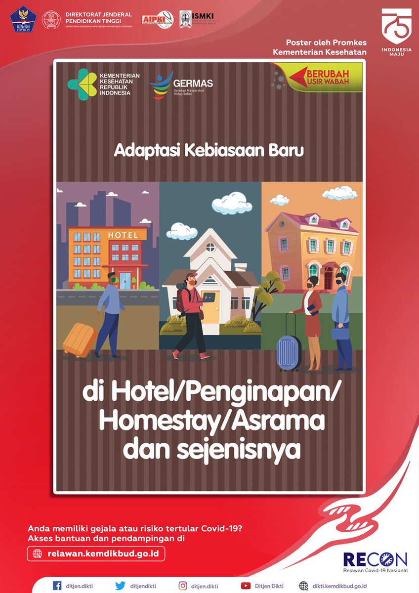 sucitafi3's tweet photo. 31 Hari Tantangan #SiapAdaptasi hari ke-22

- Adaptasi kebiasaan baru di penginapan

- HOAXBUSTER: memakai disinfektan pada tubuh dapat membunuh covid19

#ReconSigap 
#RelawanKemdikbud 
#SiapAdaptasi https://t.co/Ll2THz5FqM