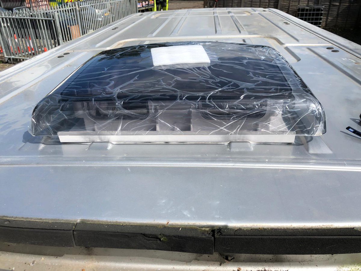 mrcampervan's tweet photo. Always a sweaty palm moment cutting holes in the roof of a customers van! Some jobs you really can’t get wrong. https://t.co/0RSTJdnqKz