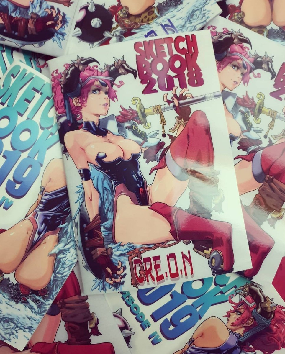 CreON_Art's tweet image. I know a lot of you missed the opportunity so here they are on a really low stock.
SKETCHBOOK 2018 AND 2019 ARE BACK!
You can order your copy at ARTOFCREON.COM
Stocks are really limited, don&apos;t miss them. 
You also will find all my recent original arts for sale.
