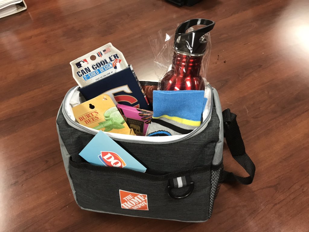 A little thank you gift from our salaried leadership team to our DS team for getting through this crazy season! Thank you team! #TheCello