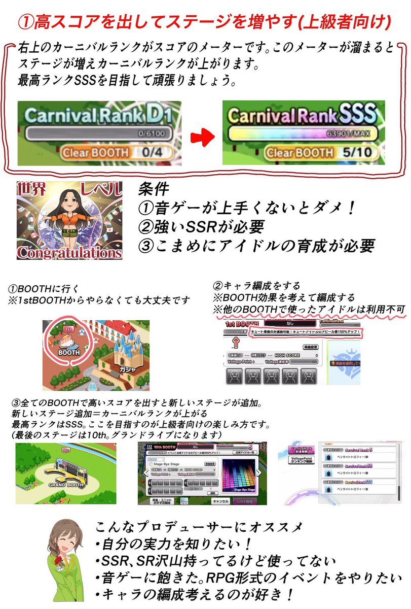 スターライトステージ Live Carnival 近日開催です 多くのアイドルの力が必要な本イベントの準備期間として Live Carnival開催直前 強化合宿キャンペーン を本日より開催します アイドルのみなさんとしっかり準備をしてイベントに臨みましょう