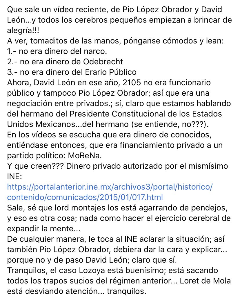 La verdad sobre el video del hermano de AMLO ! Pura injuria y mala leche de Lord montajes y sus patrones los narcoprianistas ! 🤮🤮🤮