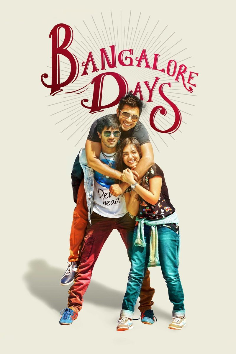 Bangalore Days.Your feel-good-happy-goto movie on a cold rainy day.