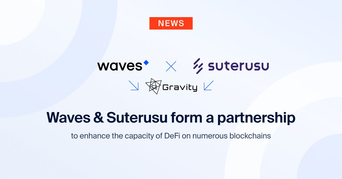 It has been a while since the first reach out, and thanks for the recognition of Suter's tech. It is so exciting to work with <a href="/wavesprotocol/">Waves 🌊</a> and <a href="/ProtocolGravity/">Gravity Protocol</a>. Suter, Waves, and Gravity will join forces to drive the adoption of #Defi in a privacy-preserving fashion.