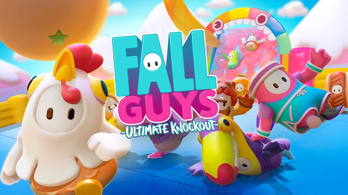 Fall Guys video game key art