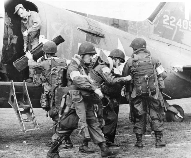 4 of 11:Remember, by this time, the Allies had conducted airborne operations (mostly regimental in size, Husky the most notable), with mostly catastrophic results. The Allied command was planning the airborne insertions in support of Op Neptune (the seaborne D Day assault).