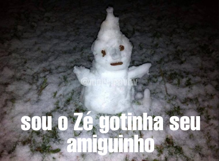 moreiraviw's tweet photo. Boneco de neve dos sulista é o Zé gotinha

que fofo ♥️ https://t.co/gqadQjBRKa