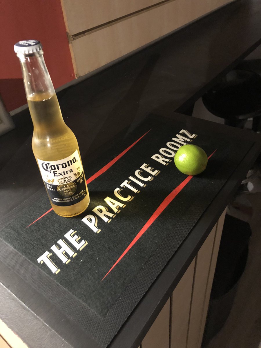 The only kind of corona we will have  in the roomz! Can you guess what drinks we’re now serving in the snug?🤫 #studios #musicstudio #recording #performance