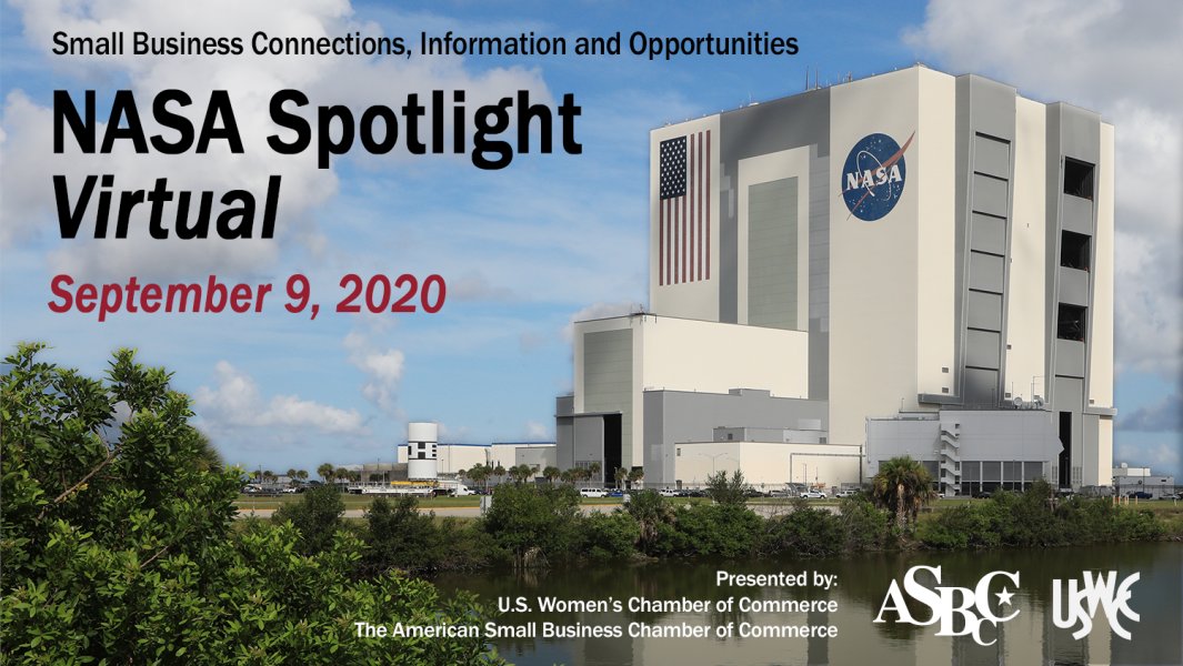 Is your #SmallBusiness interested in doing business with #NASA? NASA is going #virtual. Join us for the 9-9-20 NASA Spotlight. tinyurl.com/y36j25gt
<a href="/NASA_OSBP/">Kizo Zo</a> <a href="/uswcc/">U.S. Women's Chamber</a>