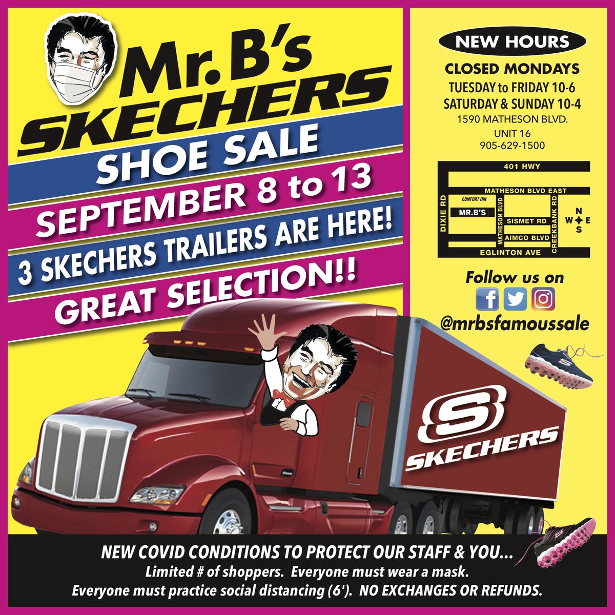 mr b's skechers sale