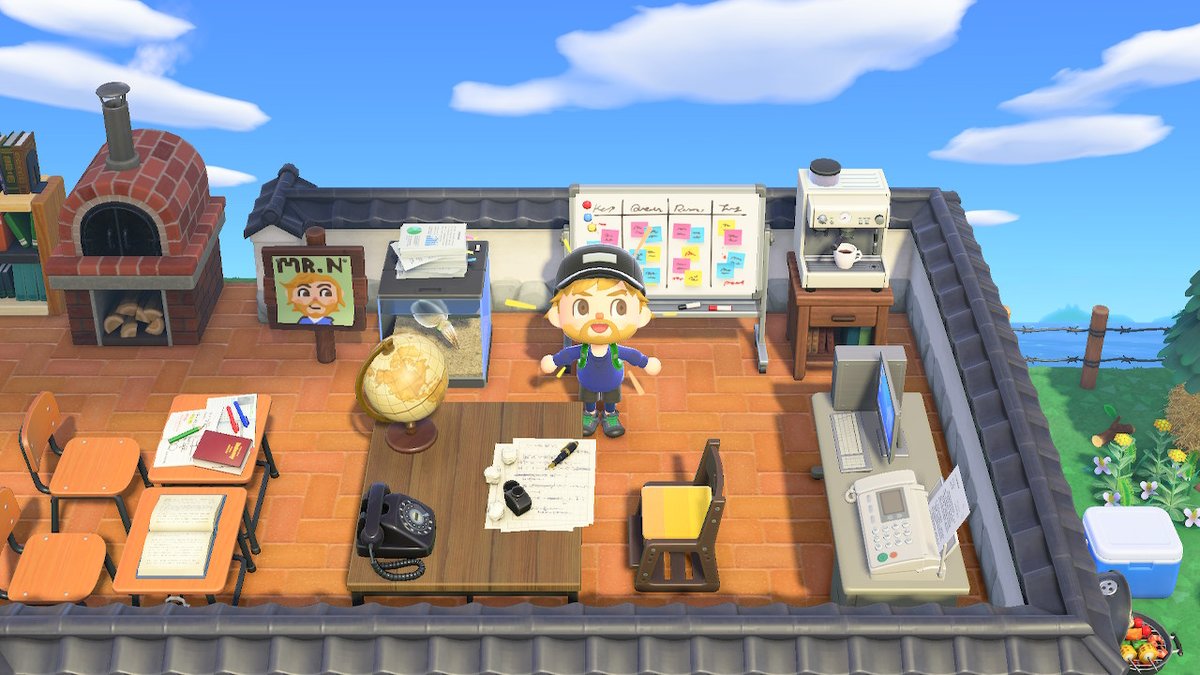 GamerfaithBlog's tweet photo. Does this qualify as remote teaching? #AnimalCrossing #ACNH #NintendoSwitch https://t.co/QZXA18zlId