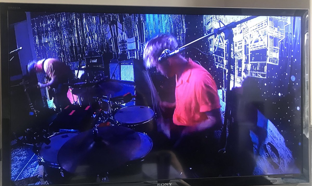 dbrewis53's tweet photo. @lifebanduk Loving this, sounds and look ace. Last night on phone, today on tv. Defo on my live list when it’s safe out there. #moonfactory https://t.co/1f0Oopuikf
