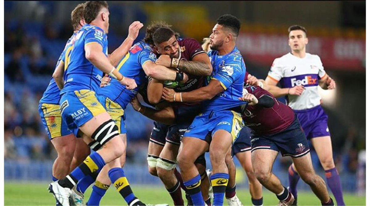 #SuperRugbyAU - Reds goleó a Western Force y escaló a lo más alto.

Western Force 5 - 57 Reds.

James O'Connor volvió a ser figura y aportó 22 puntos.
 
La nota 👇👇👇:
rugbychampagneweb.com/Noticia/reds-g…