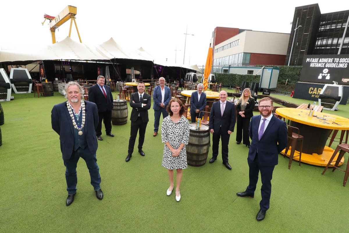 Cargo by Vertigo was the perfect venue for our discussion, hosted by Belfast Chamber, between hospitality, leisure, tourism and retail leaders with the Shadow Chancellor Anneliese Dodds about the issues facing their industries during her visit to Belfast today